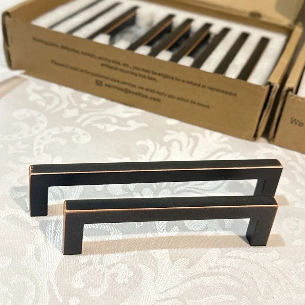 Koofizo Oil Rubbed Bronze Cabinet Pulls Handles Drawer (10-4